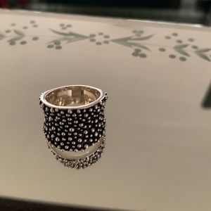 Silver ring size 7
